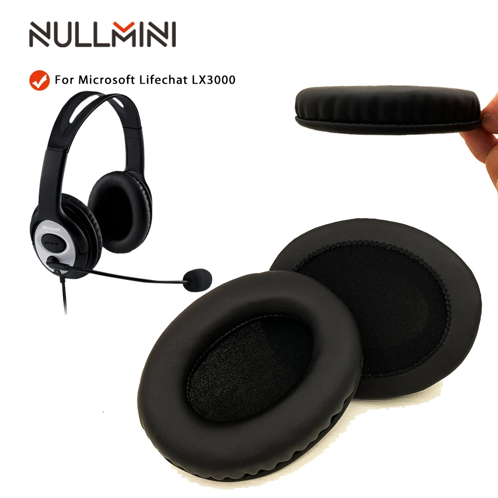 NullMini Сменные амбушюры для Microsoft Lifechat LX3000 LX 3000 наушники с муфтой|Аксессуары
