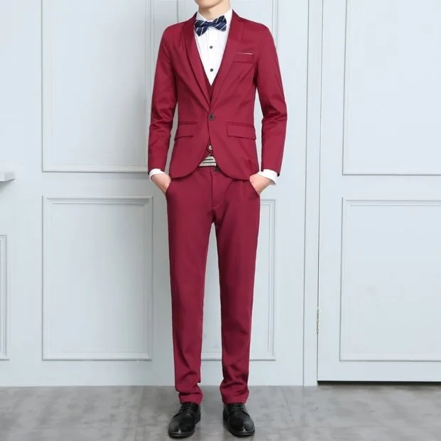 2017 Autumn And Winter New Style MEN'S Suit Two-Piece Set Fashion Casual Work Clothes Campus Business Attire Fashion- 2017 Autumn And Winter New Style MEN'S Suit Two-Piece Set Fashion Casual Work Clothes Campus Business Attire Fashion-