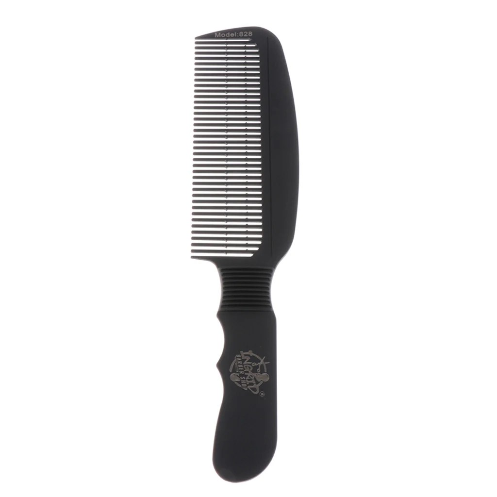 1 Piece Barber Flat Top Clipper Comb For Clipper & Scissor Over Comb Technique, 6 Colors For Choice