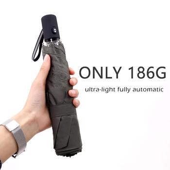 

Automatic Umbrella Rain Women 186g Ultralight Anti UV Sun Umbrellas Windproof Parasol Brand Travel Umbrella Ladies UPF50+