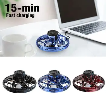 

Flynova Flying Spinner 360° Rotary USB Charging Flying Disc Hand Drone with LED