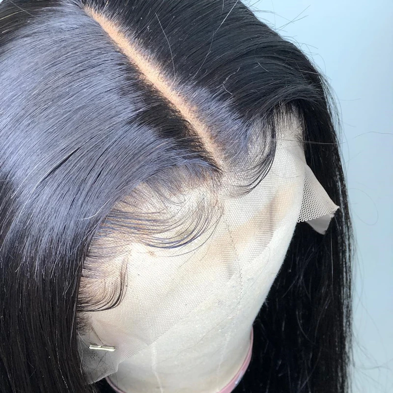 transparent lace bob wig for black women 3