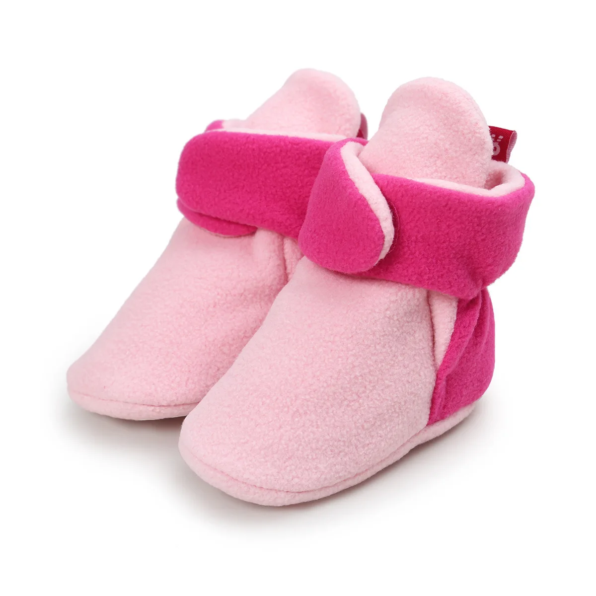DOGEEK/Обувь для новорожденных мальчиков; нескользящие зимние теплые ботиночки унисекс для малышей; обувь на мягкой подошве для малышей; обувь для маленьких девочек; зимние ботинки