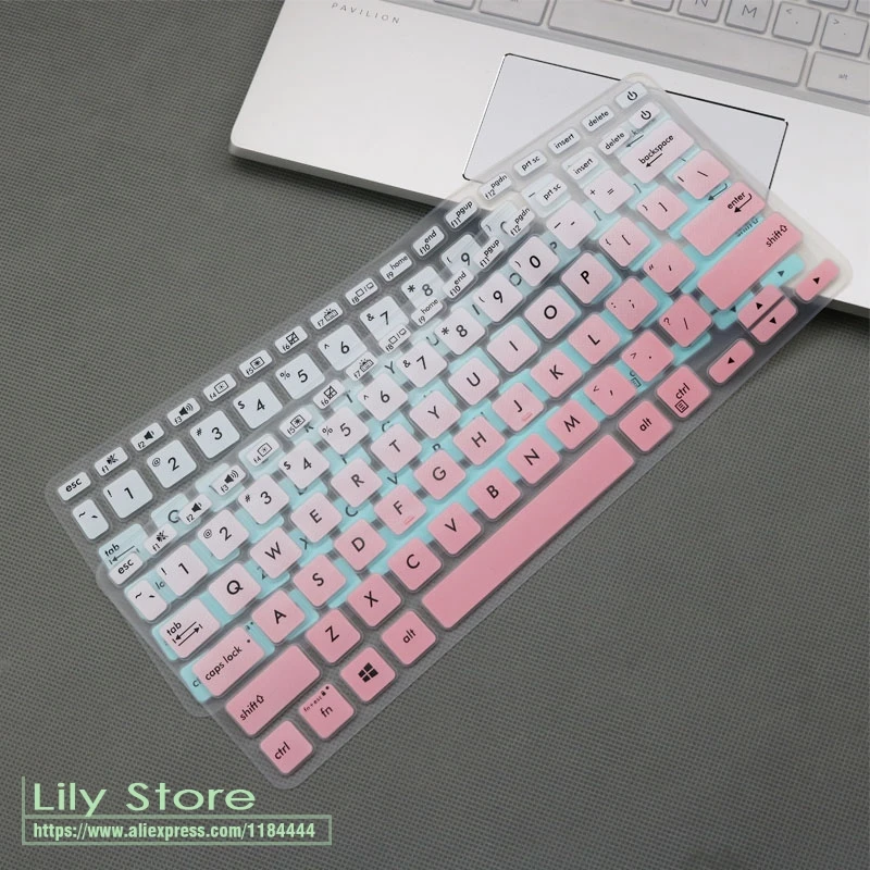 Keyboard Cover Silicone Skin Protector for ASUS Laptop Ultra Slim 3 