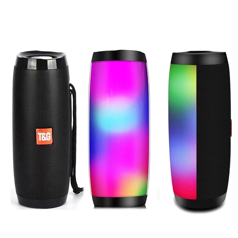 Светодиодный ная портативная Bluetooth-колонка Беспроводная колонка уличная с