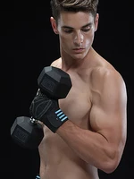 Weightlifting Gloves with Wrist Support for Heavy Exercise Body Building Gym Training Fitness Handschuhe Workout Crossfit Gloves 2