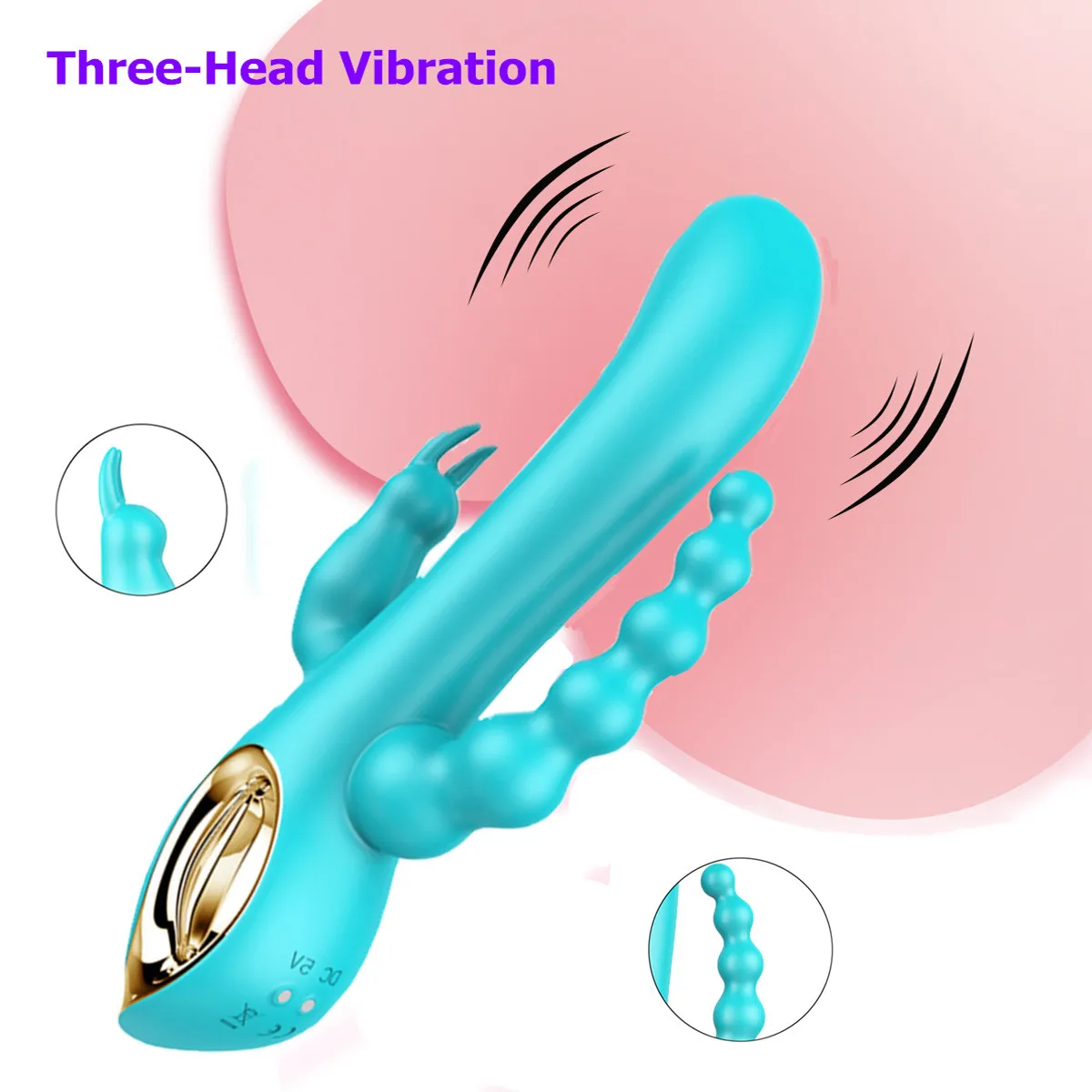 10 Частотный Кролик вибратор G spot Анальные вибраторы клитор стимулятор тройной