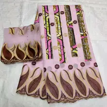 Африканская восковая ткань, швейцарская вуаль, кружево в Швейцарии, высокое качество, tissu, Африканское хлопковое кружево с восковыми принтами, ткани, 7 ярдов