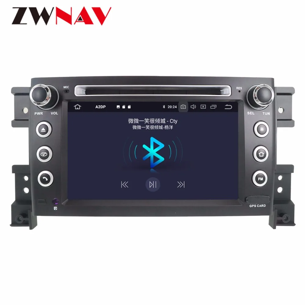 PX6 4+ 64G Android 9,0 Автомобильный gps Navi Радио Аудио стерео для Suzuki Grand Vitara 2005-2012 DVD мультимедийный плеер головное устройство карта