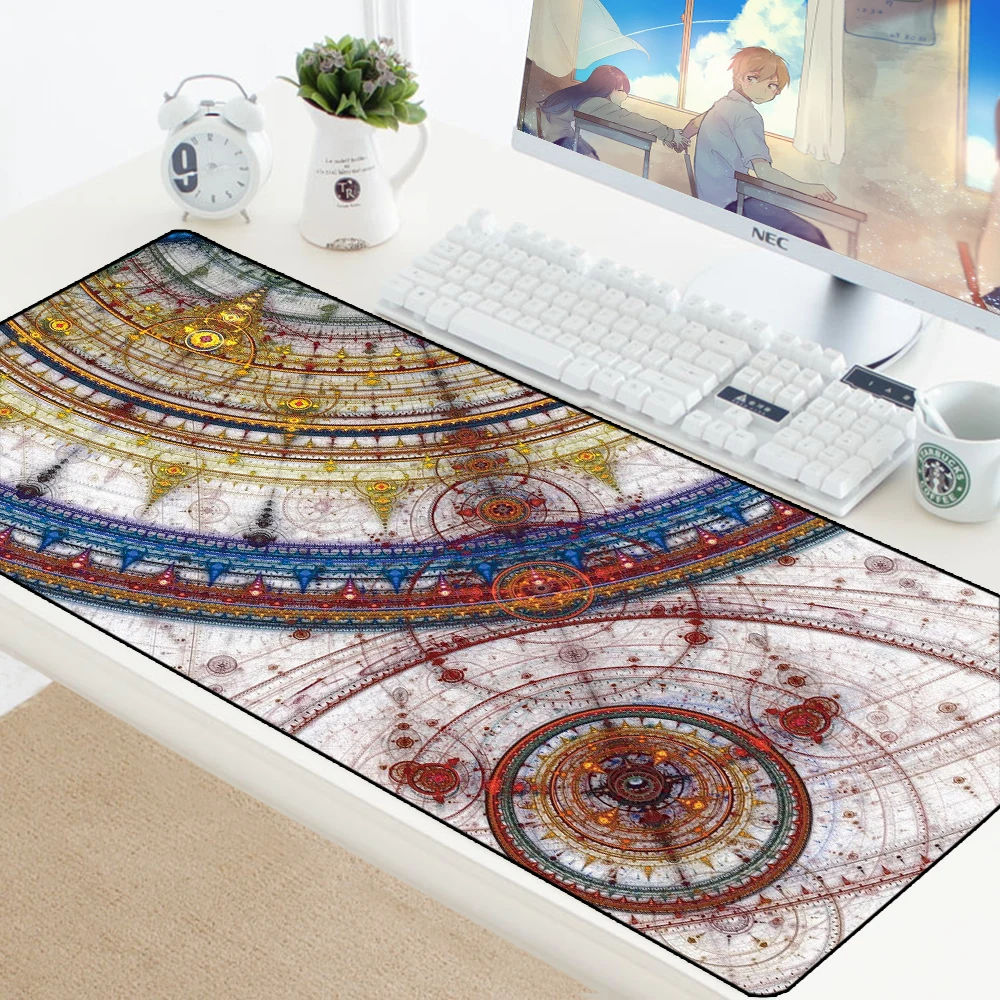 Carpet Mouse pad Extended Large Gaming Mousepad keyboard Lockable Washable Rubber Padmouse Gamer Bi