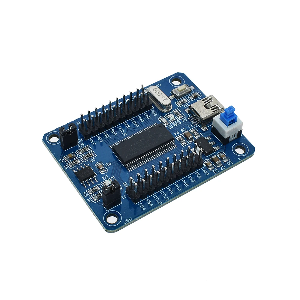 Официальная Женская материнская плата USB FX2LP CY7C68013A макетная логический