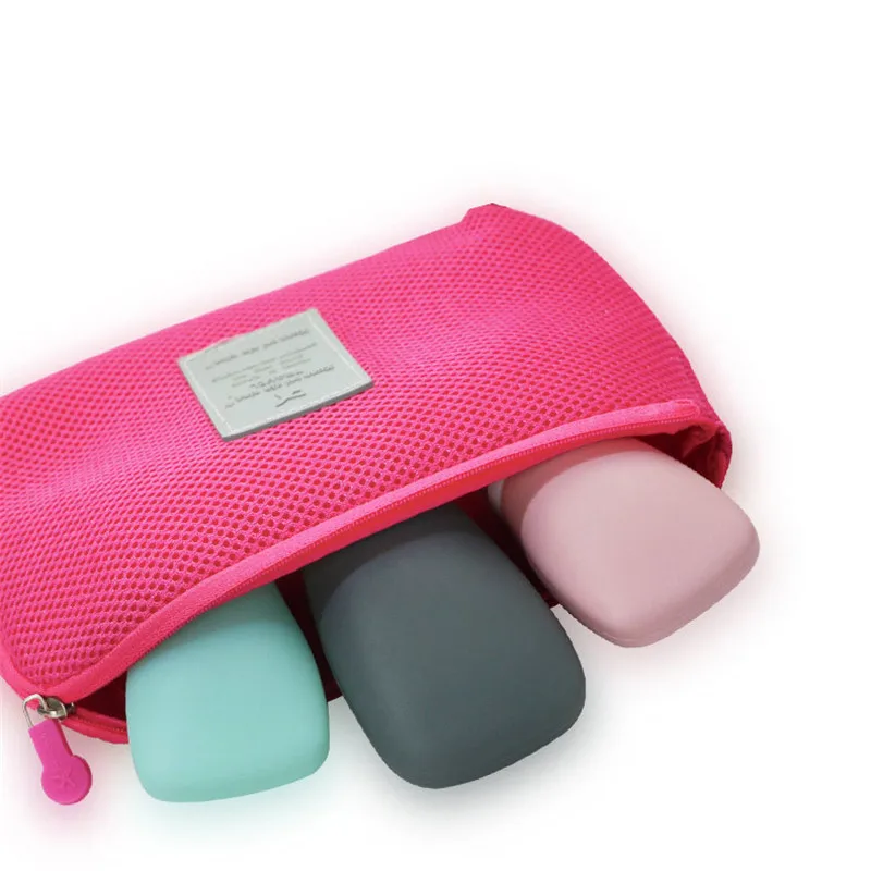 30/60/90ML Silicone Travel Bottles Leak Proof Squeezable Refillable Containers Cosmetic Tube for Shampoo Lotion Liquids Bottling