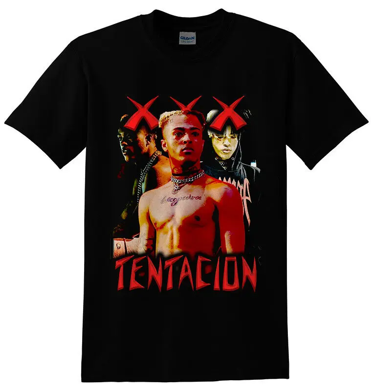 Xxx Tentacion хип хоп Рэп черная футболка 2019 летняя новая модная хлопковая футболка с короткими рукавами и принтом для фитнеса