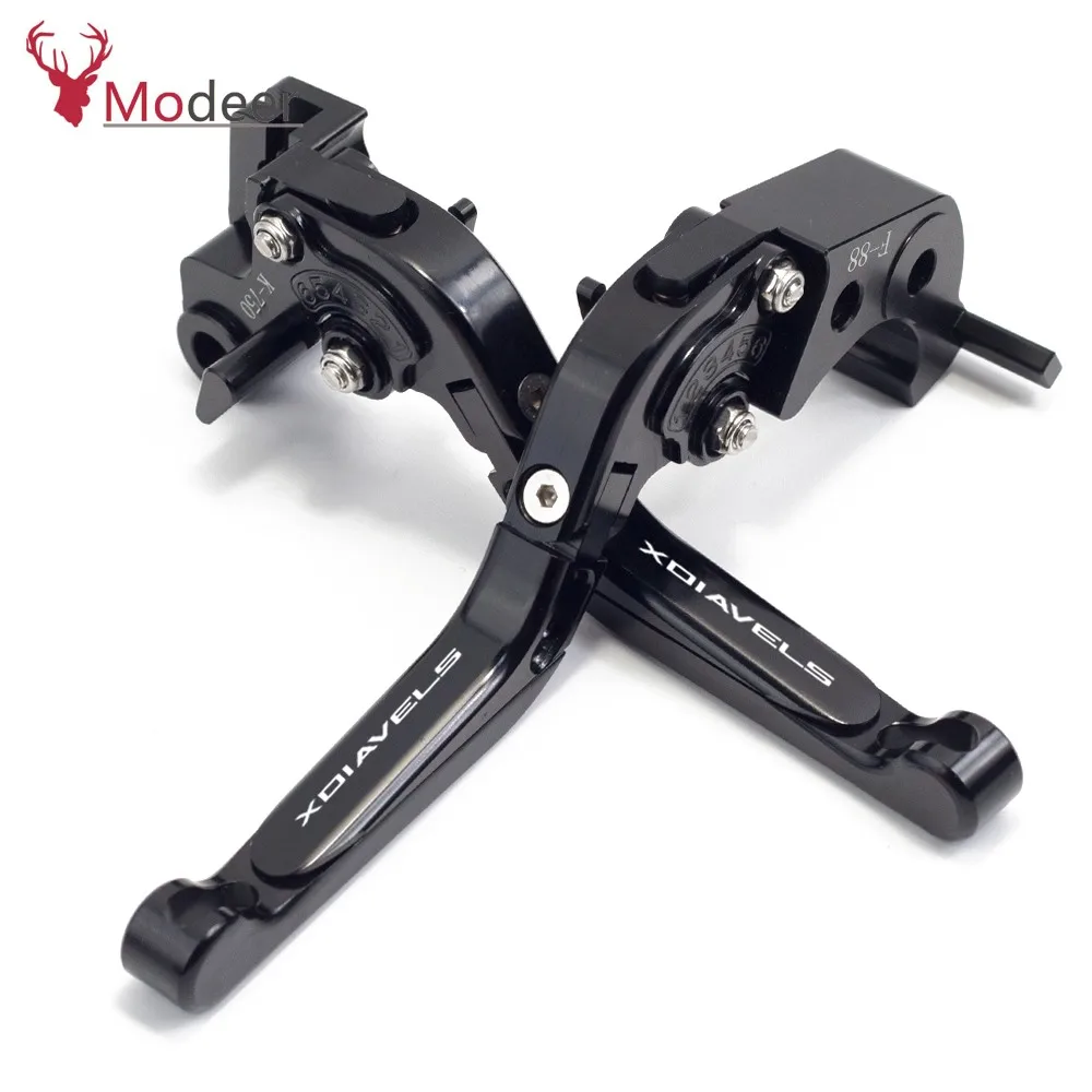  For Ducati XDiavel XDiavels xdiavel s 2011-2018 Adjustable Foldable Brakes Clutch Levers Handle Lever Motorcycle Accessories  (1)_Jc