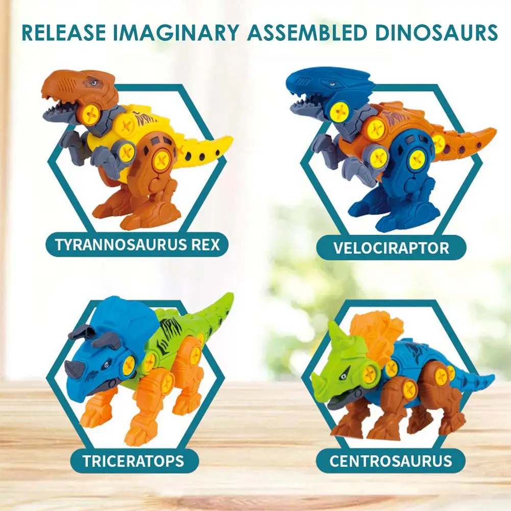 Diy Dinosaur Assembling Toy