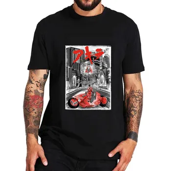 

New anime Akira Welcome To Neo Tokyo Citycscape Men's T-Shirt harajuku streetwear men short sleeve o-neck cotton shirt tees tops