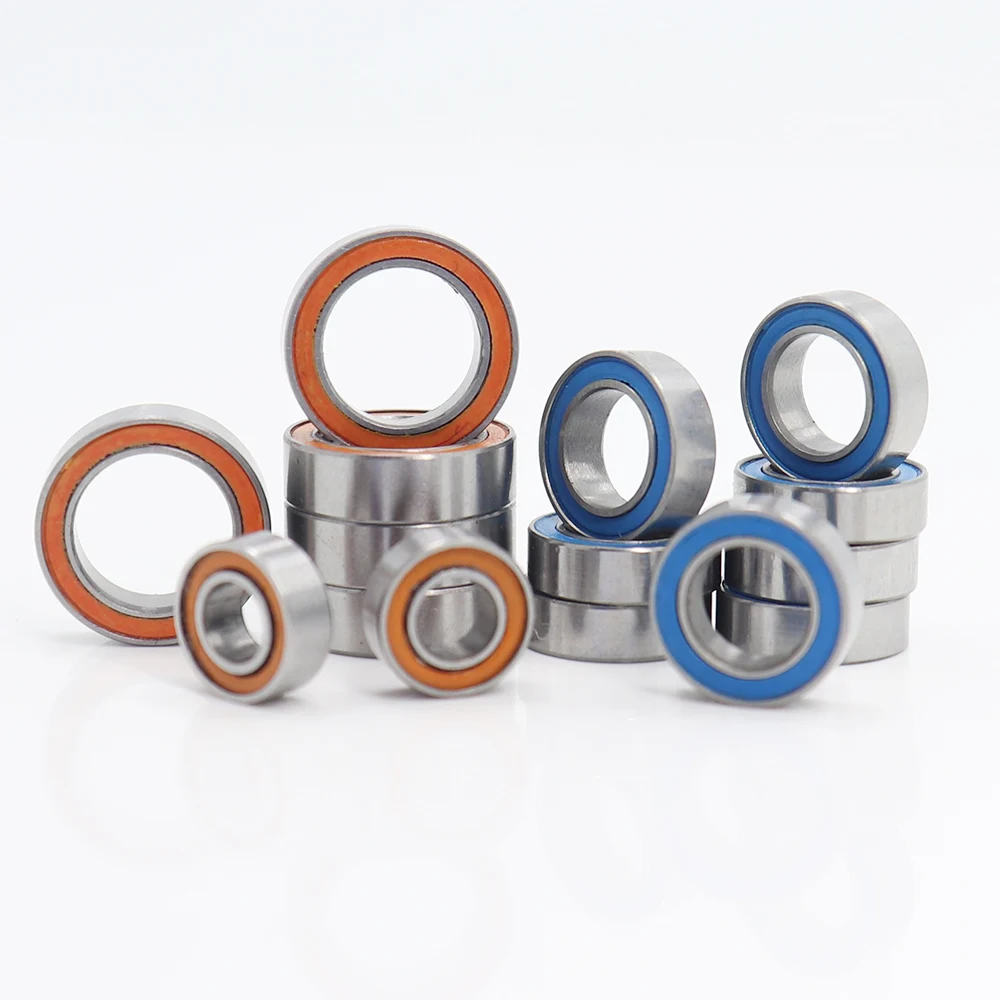 15Pcs Cuscinetto Kit Compatibile Per Traxxas Latrax 1/18 4Wd Rally Sfere Di Precisione Guarnizioni In Gomma Di Colore