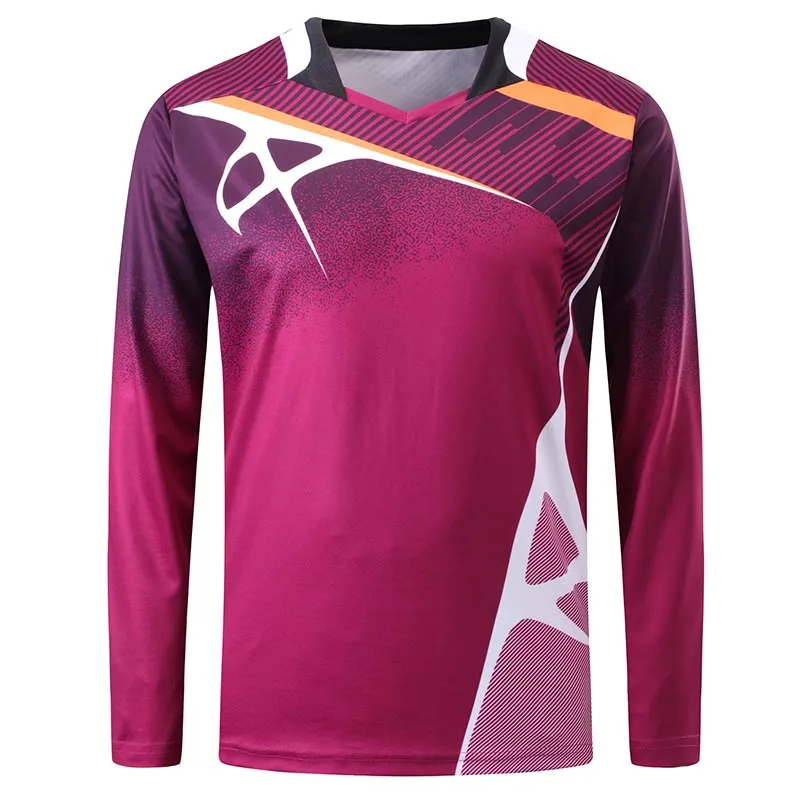 Badminton T-shirt sportswear table tennis Long sleeve Jerseys Men Women ping pong shirts badminton Training & Workout Shirts