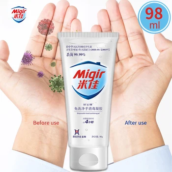 

Alcohol Free Hand Sanitizer Gel Disposable Anti Bacteria Disinfectant Gel Portable Waterless Hand Wash Gel For Adults Children