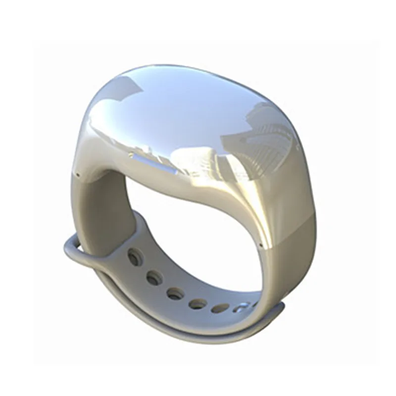 White CLAITE Wrist TWS наушники bluetooth 5,0 беспроводные стерео наушники-вкладыши портативные бинауральные наушники Handsfree - Цвет: White