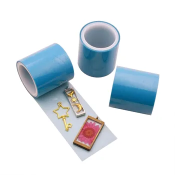 

4cm*5m No Trace Expoy UV Resin Adhesive Paper Tape For Metal Hollow Frame DIY Jewelry Craft Open Bezel Setting Helper Tool Char
