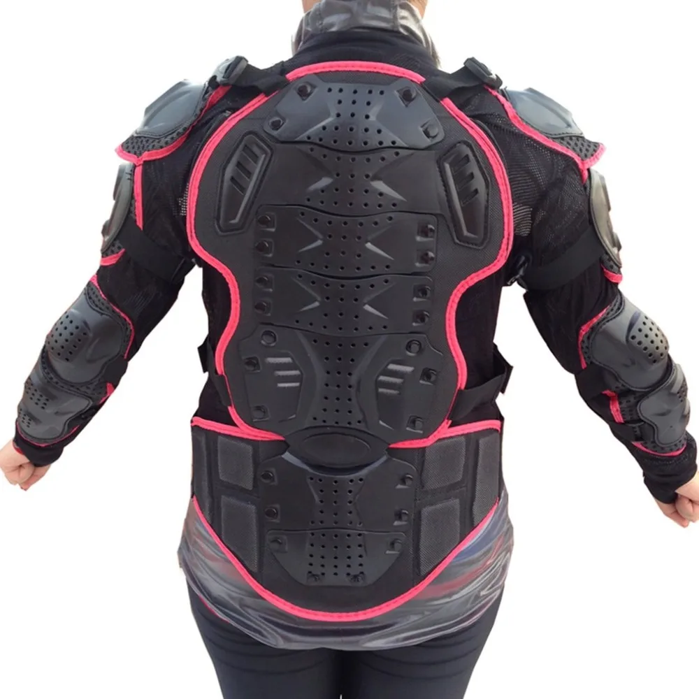Мотокросса Dirt Bike полный корпус Armour куртка грудь плечо локоть пластиковое покрытие Quad мотоциклетный защитный костюм дропшиппинг