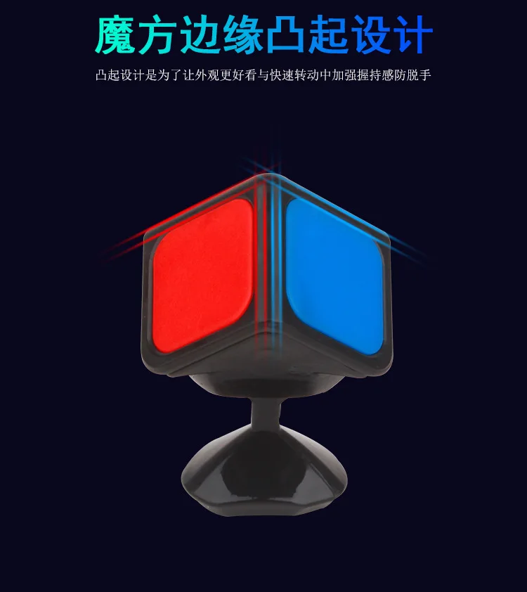 YuXin HeiQiLin V2 Волшебные кубики черный прозрачный Скорость Cubo Magico, пазл, 55,5 мм 3x3x3 безопасный АБС развивающая игрушка для детей