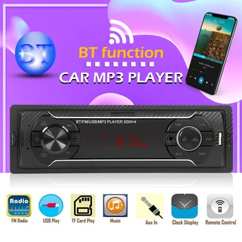 

8818 Single Head Unit MP3 Player Practical Operation Simple Conveninently Bluetooth AUX FM Radio Digital Receiver