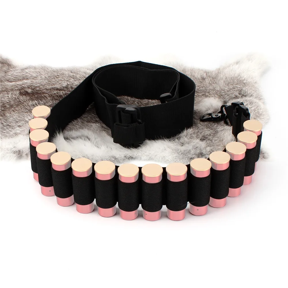 

Hunting Nylon Adjustable 12Ga 20Ga Shot gun Sling 15 Round Shell Carrier Holder Cartridge Ammo Two Point Gun Accessories