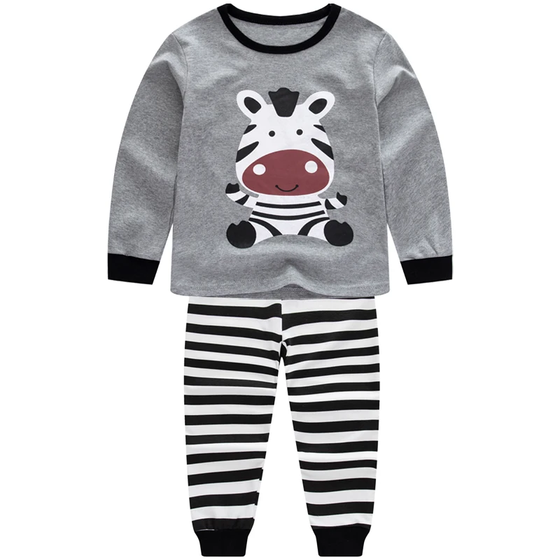 

kids pajamas boys clothing baby pajamas for baby pajamas boys Girls Pajamas Zebra Children Unicorn Cartoon Clothing Baby