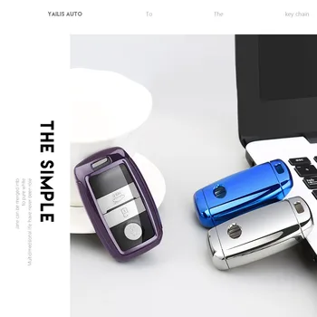 

3BTN TPU Car Key Cover Case For Kia Ceed Rio 5 Sportage 2014 R K2 K3 K4 K5 Sorento Cerato Optima QL R 2015-2018 KEY Pouch