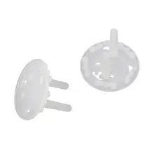 10 шт. ЕС стенд разъем питания крышка 2 отверстия электрическая розетка Детская безопасность ребенка электрический ударопрочный заглушки протектор