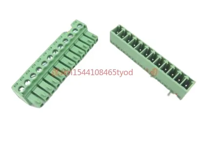 Phoenix terminal PCB plug-in KF2EDG-3.5/3 81 мм-2/3/4/5/6/7/8-12P изогнутая игла | Электронные компоненты и