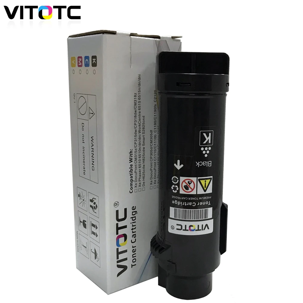 4 Color Toner Cartridge Compatible Xerox Phaser 6510 WorkCentre 6515 V N DN DNI Extra High Capacity toner cartridge replacement