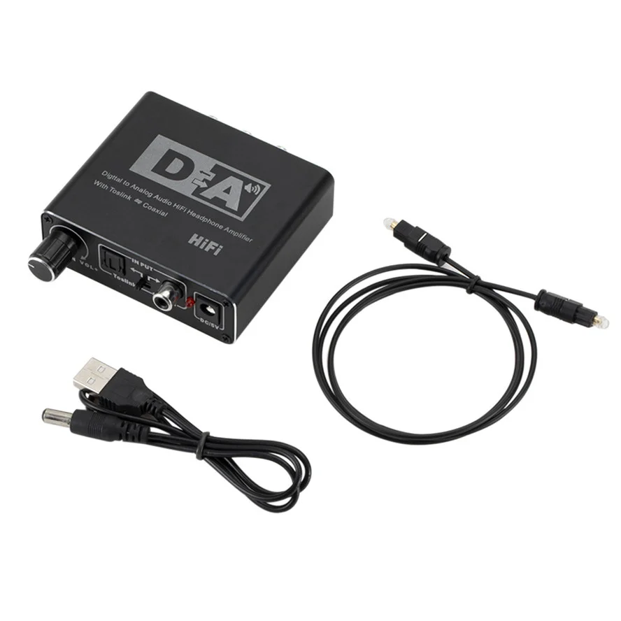 Hi-Fi DAC Amp цифро-аналоговый аудио преобразователь декодер 3 5 мм вспомогательный