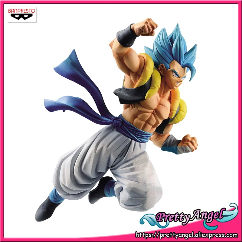 PrettyAngel-Подлинная Banpresto Z-BATTLE фигурка Dragon Ball Супер SAIYAN Бог, супер сайян GOGETA Коллекционная фигурка