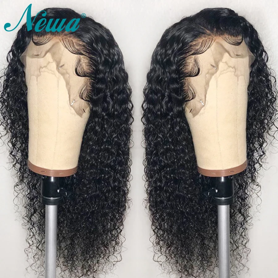 NYUWA 13x6 Синтетические волосы на кружеве натуральные волосы парики предварительно сорвал с для волос 150% плотность бразильский Волосы remy