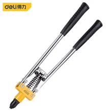 Deli – pince à dénuder à main, Double Riveter 430mm, simple anneau à pression, Kits polyvalents, outils à main multifonctions
