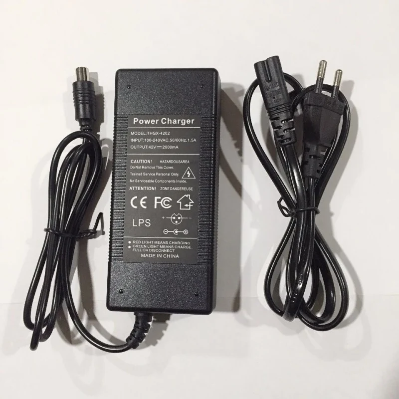 

Electric Scooter Charger Power Supply Recharger EU US Plug Battery Adapter Kit 42v 2A for Electric Skateboard for Mijia M365