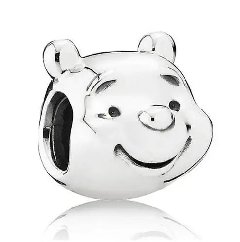 

Original 925 Sterling Silver Animal Bead Charm The Pooh Bear Beads Fit Women Pandora Bracelet & Necklace Diy Jewelry