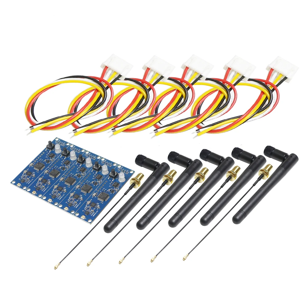 2.4G Ism Wireless Dmx 512 Controller Trasmettitore Ricevitore Pcb Per Discoteca Dj Stage Effect Par Luce Laser A Testa Mobile
