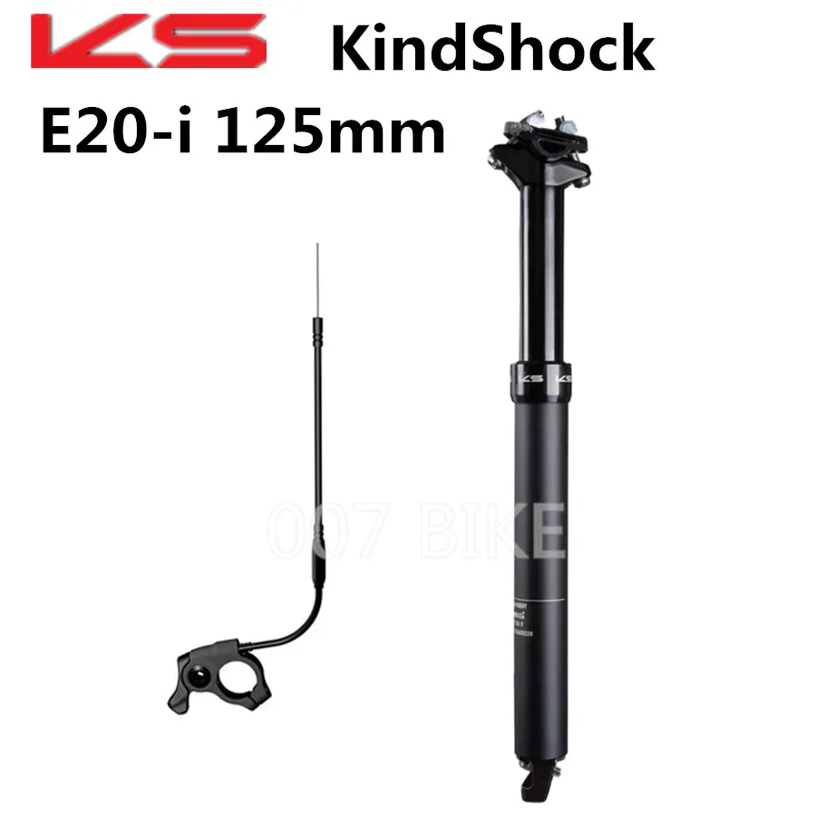 2019 NEW KS KindShock E20 E20-i Remote Mountain Downhill Bike Dropper Seat post 27.2/30.9/31.6mm 125mm Bike Seat Post EXA 2019 NEW KS KindShock E20 E20-i Remote Mountain Downhill Bike Dropper Seat post 27.2/30.9/31.6mm 125mm Bike Seat Post EXA