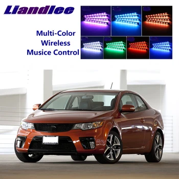 

Liandlee Car Neon Color-Changing Light of Atmibient Inside Footwell Light For KIA Forte K3 MK2 Cerato 2013~2015