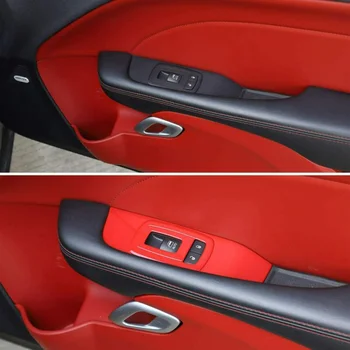 

Panel Decoration Trim Cover Trim Decor Red For Dodge Challenger 2015-19