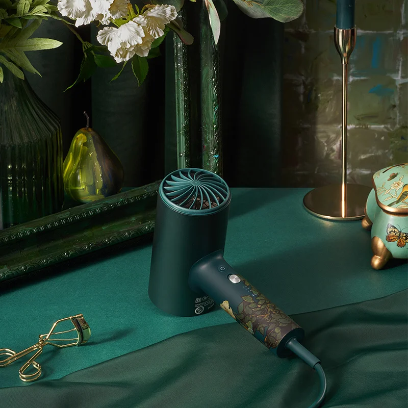 Xiaomi SOOCAS волосы с отрицательными ионами DryerVAN GOGH H3S зеленая Дикая роза 1800 Вт быстрая сушка двойная защита от температуры
