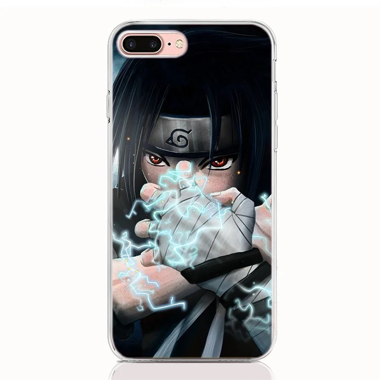 Закаленное Стекло чехол для iPhone 11 Pro XS макс 7 8 Plus, 6, 6 S, Plus, 5S 5 чехол-накладка с принтом героя аниме «Наруто Какаси из аниме «чехол для телефона - Цвет: A28