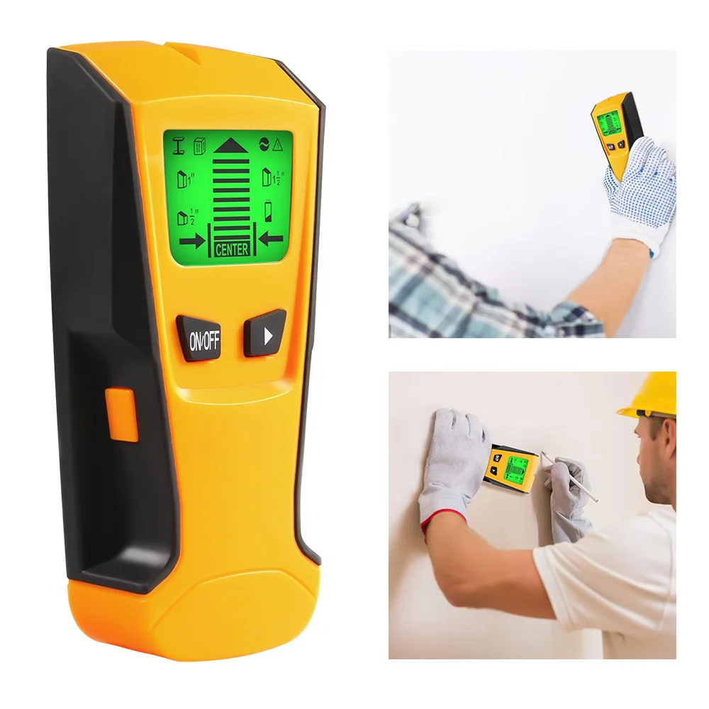 

3 inches Wall Detector Stud Pillar Finder Detect Inspection Wall Metal Wood Detector Off-the-shelf TH210 Wall Scanner on stock