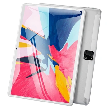 

12-Inch Tablet PC Ten-Core 10+256G 4G Full Netcom Ultra-Thin Dual-SIM HD Large-Sn Tablet PC (2590X1600)(EU Plug)