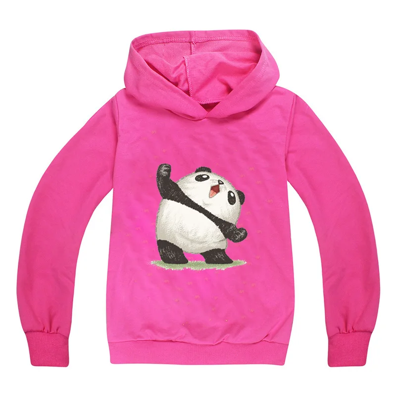 

Kids Cartoon Panda Graphic Boys Hoodies Pullover Clothes Tops Autumn Winter Anime Long Sleeve Clothing Children Sweatshirt