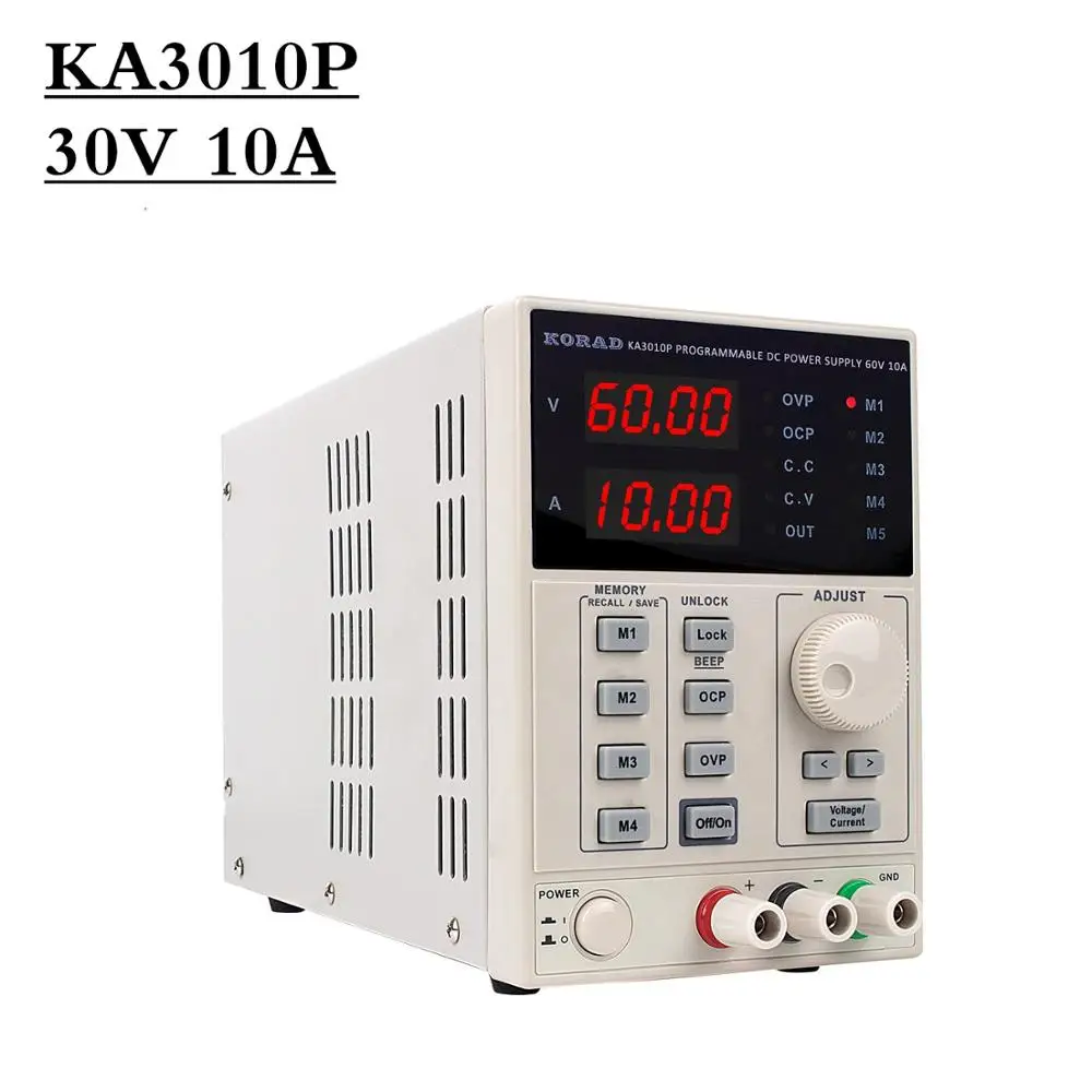 

New 30V 10A Professional Programmable Lab Power Supply Laboratory Adjustable High-precision Connectable to Computer 220V